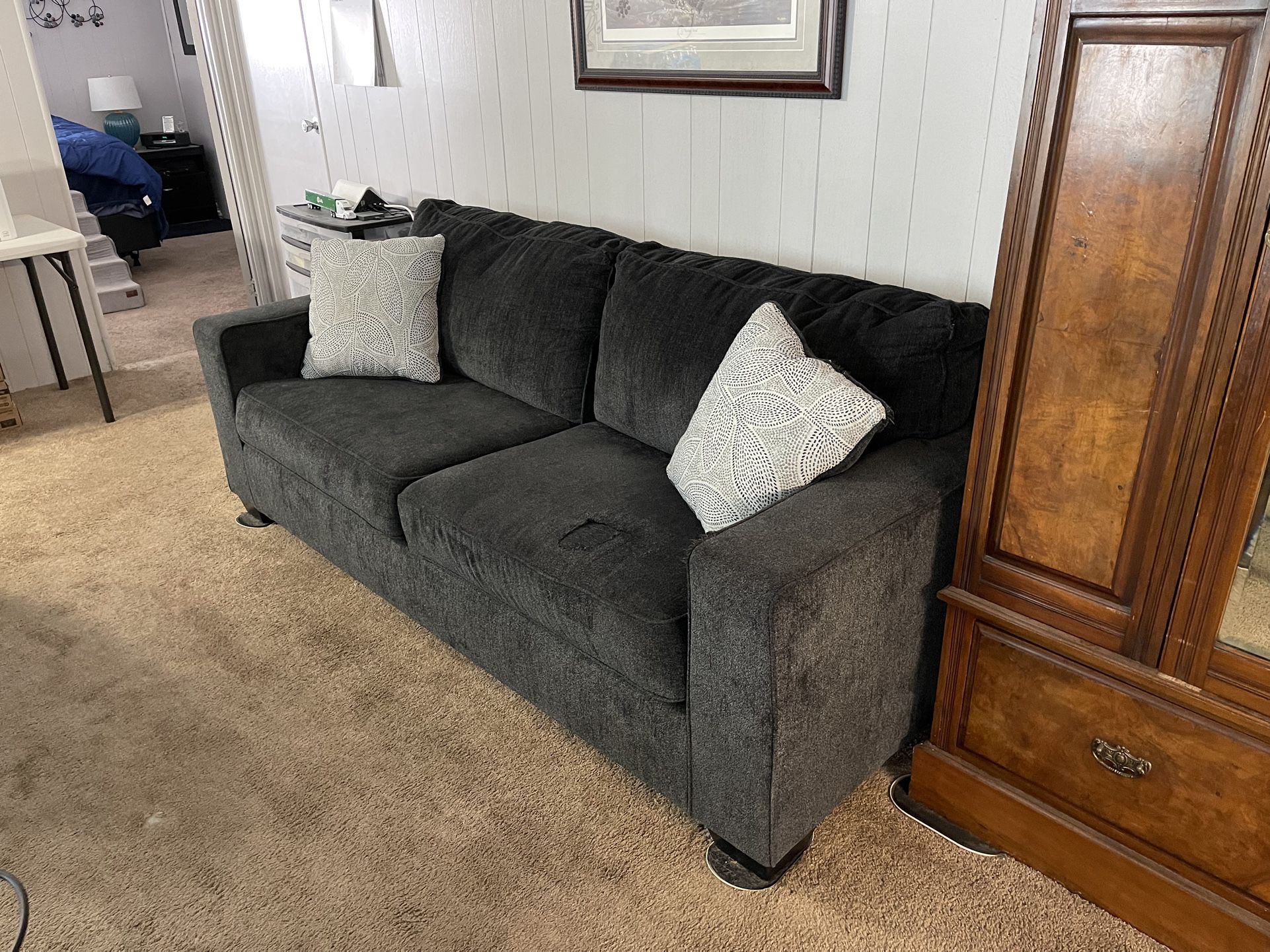 Grey Hide A Bed Couch
