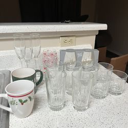 Drinking Glasses and Mugs