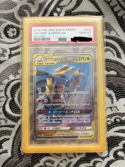 PSA 10 Giratina & Garchomp GX (JP)