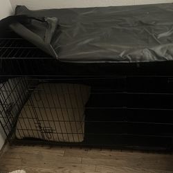 Large dog crate lightly used