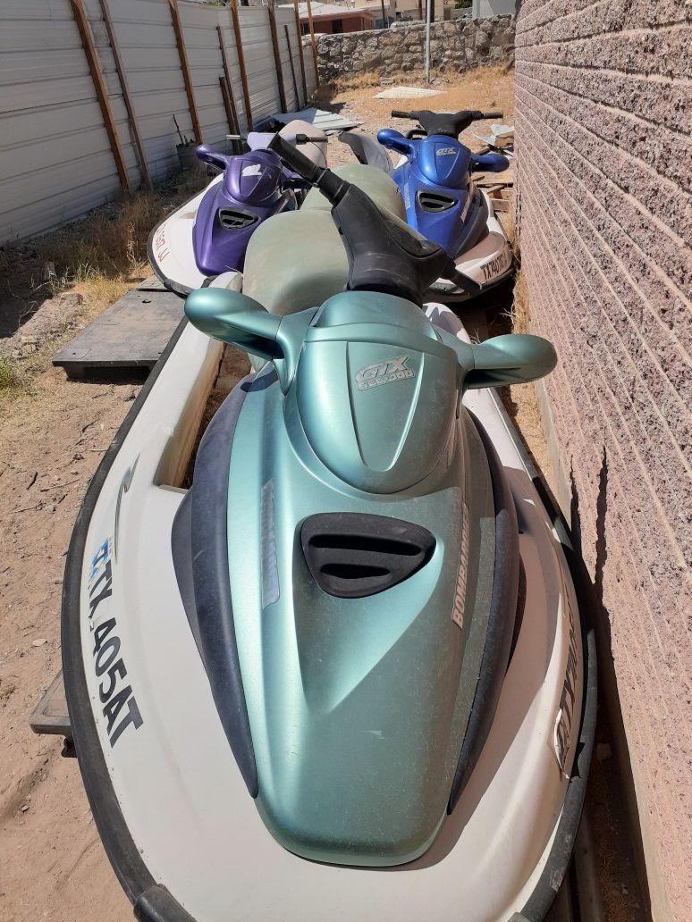 FREE FREE MOST TAKE {url removed} MOBING SOON 3 Bombardier Jet Skis for