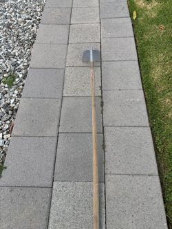 Garden. Hoe