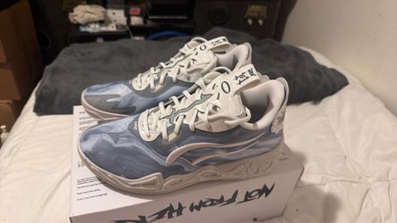 Puma Low-Top Sneakers Blue White Marble