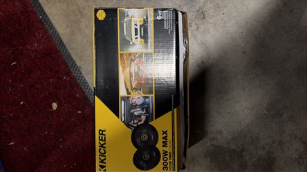 Kicker speakers 300w max 6 1/2