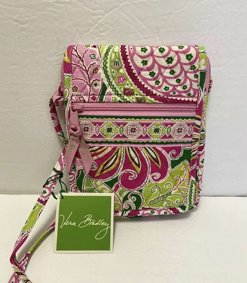 Vera Bradley Pink Pinwheel Hipster NEW