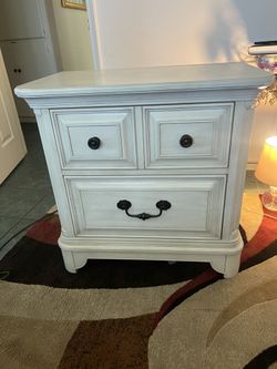Solid Wood Nightstand