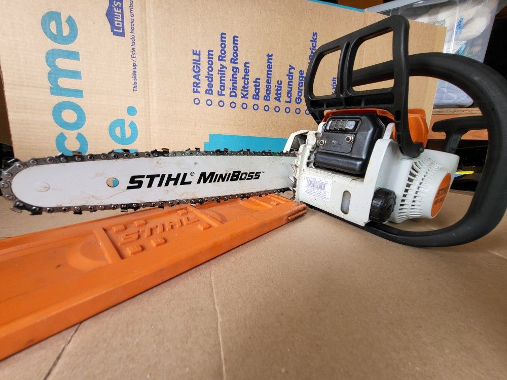 STIHL MS180C MINI BOSS. LIKE NEW