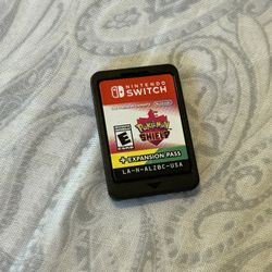 Nintendo Switch Pokémon Shield Expansion Pass Cartridge Only