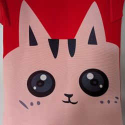 Meow....A-line Accordion Dress 