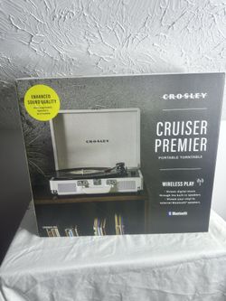 White Record Player (New)