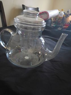 Princess house clear teapot