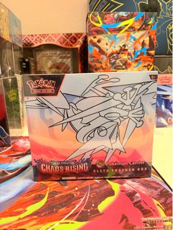 Pokemon Center Chaos Rising ETB