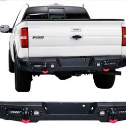 F150 Rear Bumper Compatible with 09-14 Ford F150