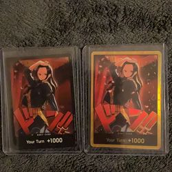 One Piece TCG Gold Don card Nico Robin, Don card Nico Robin