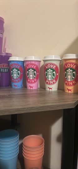 Starbucks cups!!!