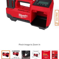 Milwaukee Tire Inflater M18