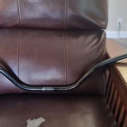 Black InterAM Motorcycle Bars Aluminum