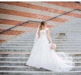 Beautiful wedding dress