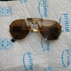 Versace Unisex Aviator Sunglasses
