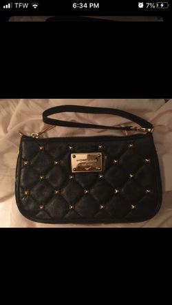 Black Michael kors wristlet
