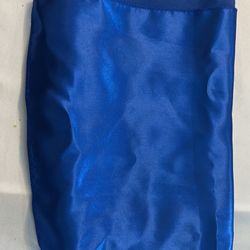 Four Piece Blue Satin Table Runner 12 X 108” Long