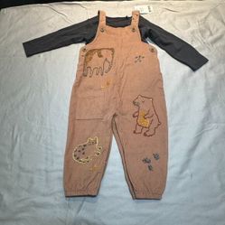 NEXT - NWT - Baby Brown Corduroy Overalls 