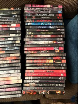 DVDs- 420 horror movies