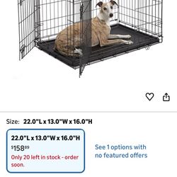 MidWest Homes for Pets Newly Enhanced Single Door Icrate Dog 36” Crate, Includes Leak-Proof Pan  & New Patented Features.  Price is firm and please ch