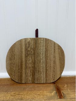 Rustic Wooden Pumpkin Wall Decor
