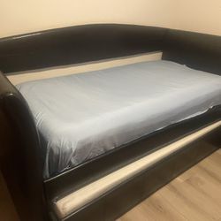 Leather Day Bed