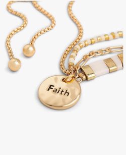 Faith adjustable bracelet
