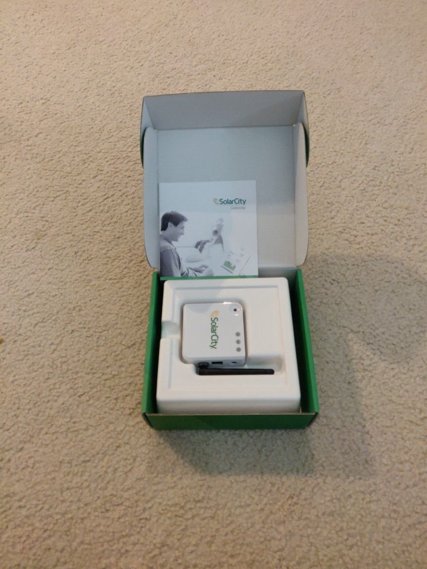 SolarCity gateway CPX2E wireless solar energy monitoring