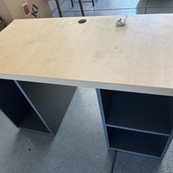4’x2’ Table top with two pedistals 