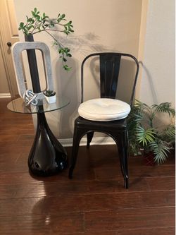 Occasional Table and Chair