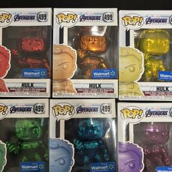 Hulk Funk Pop Full Set