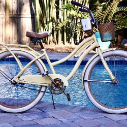 Yellow Huffy Bike