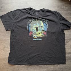 Star Wats The Mandalorian Tshirt Men’s 2XL