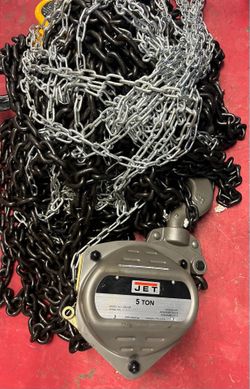 JET 5 TON CHAIN HOIST S90-500-50