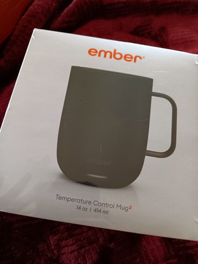 Ember Stainless Steel Temperature Control Mug BRAND NEW Black, 14oz (414ml)