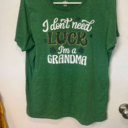 Size Large St. Patrick's Day Shirt 