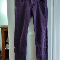 Size 12 Skinny Purple Jeans