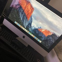 2 iMacs 