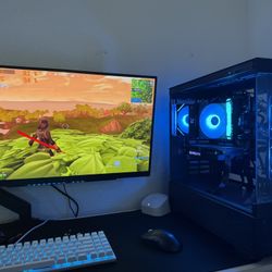 Black Gaming Pc Computer Desktop RTX