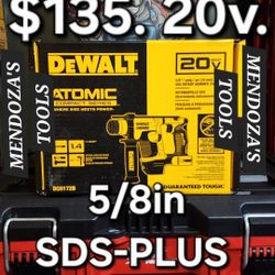 Dewalt Sds-plus Rotary Hammer 5/8in 20v MAX Atomic 