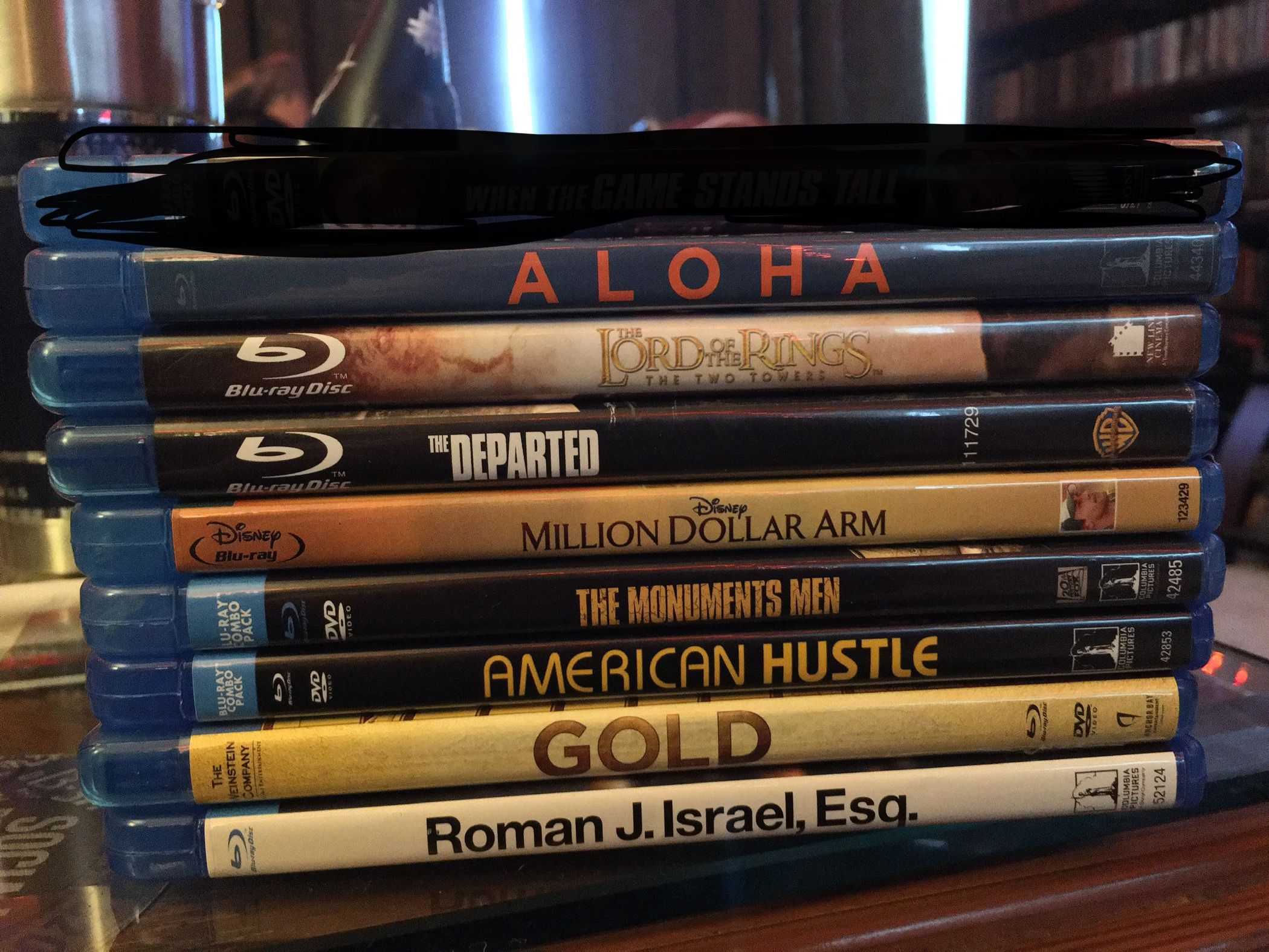 Blu ray bundle new with 2 used