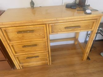 Desk with drawers