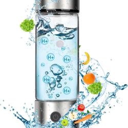 Hydrogen Water Bottle Generator, Portable Rechargeable aquahealth Hydrogen Water, Hydrogen Water Ionizer Machine, with SPE/PEM Technology
