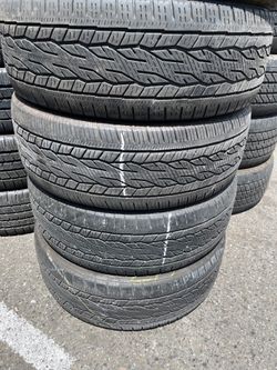 Vendo 255/55/R20 las 4 llantas continental por $175
