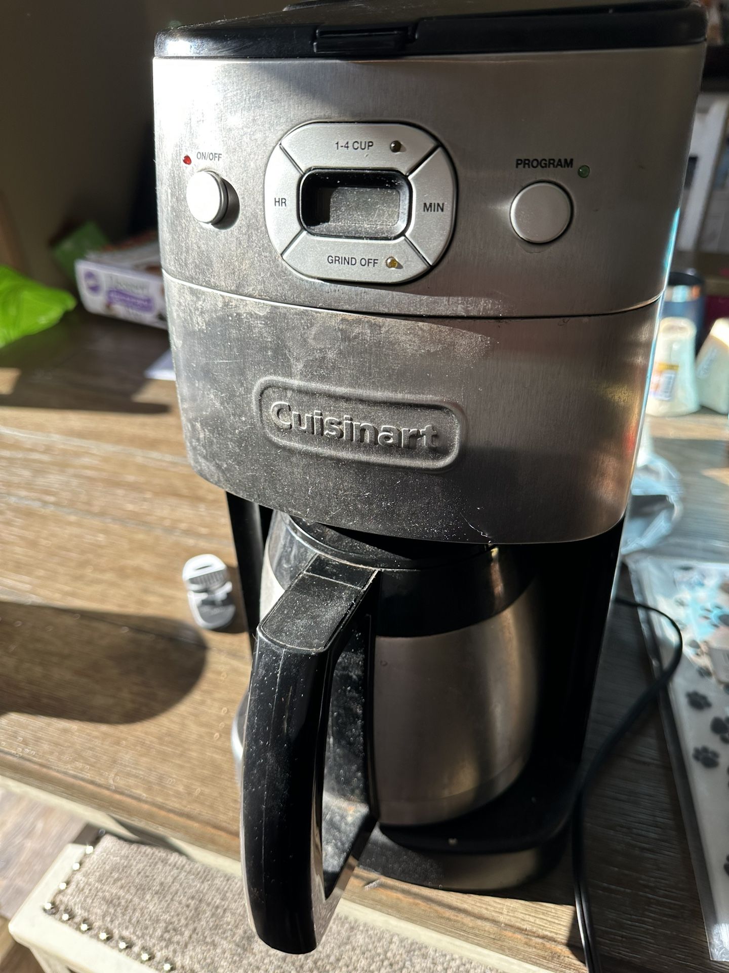 Cuisinart Grind And Brew.  $20