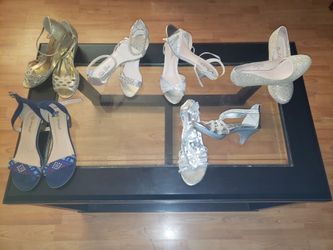 7 pares de 👠👡 por $100